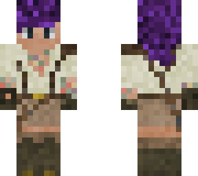 purple haired pirate prince