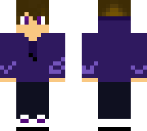 purple hoodie