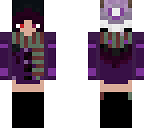 winter dress purple dark
