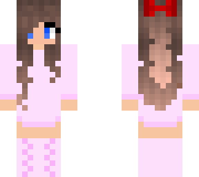 cute pink girl