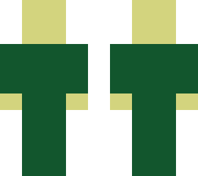 green coat