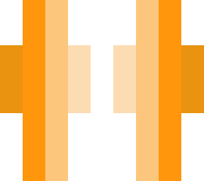 light to dark orange