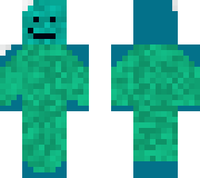blue minecraft skin ?