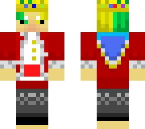 half green half yellow technoblade
