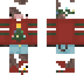 xmas cow
