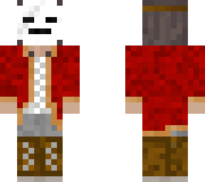 main mask (long hair, scarred mask)