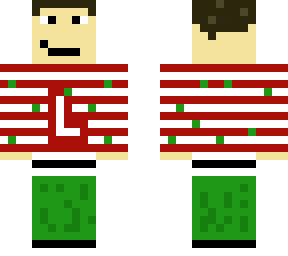 my minecraft skin (christmas theme)