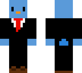 penguin in a suit