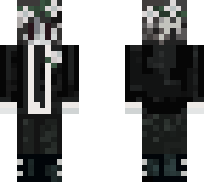 suit black in white