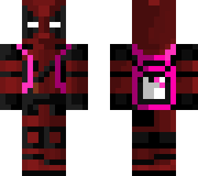 deadpool with hello kitty backpack