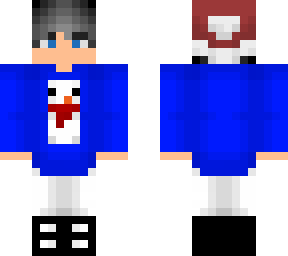 male - snowman sweater - santa hat - winter boots