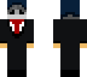 skin traje elegante