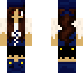 tanned blue pirate