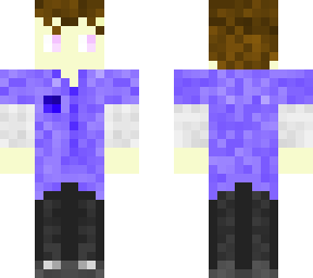 blue outfit