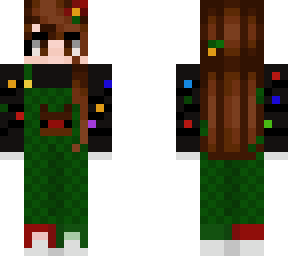 christmas flower girl