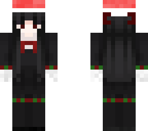 christmas girl (emo design w/ red eyes)