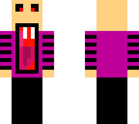 evil man with big mouth