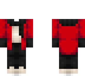 ob - simple ruby red winter coat w/ scarf