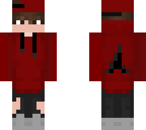 red hoodie boy