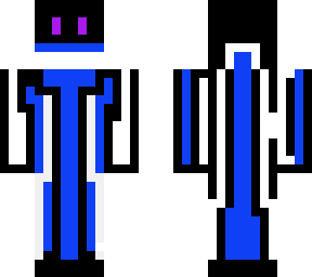 the blue