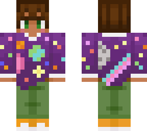 boy with galaxy sweater