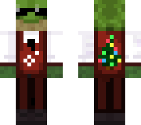 chistmas frog