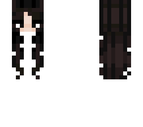 dark brown hair girl