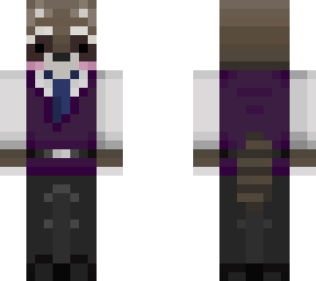 racoon in suit