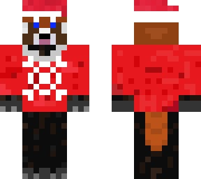 red panda christmas