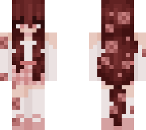 burgundy pink flower girl