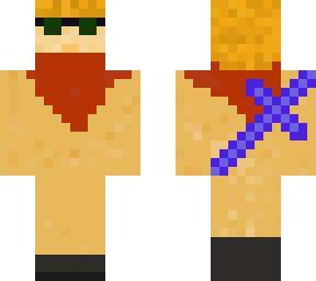 desert explorer lloyd with diamond sword