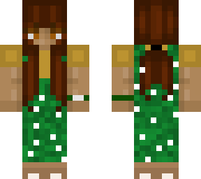 *cute green overall girl!*