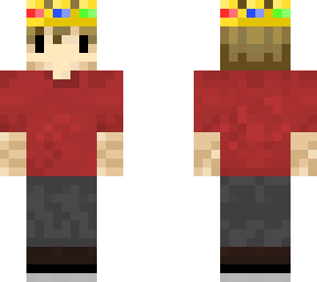 ***** wearing a crown