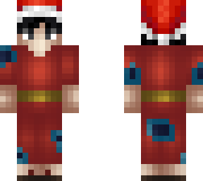 luffy santa