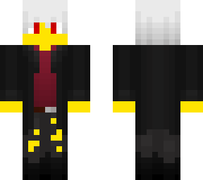 male - winter coat - ripped jeans