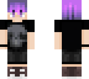 purple haired eboy
