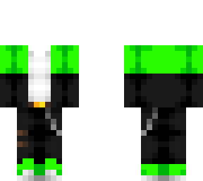green/black jacket outfit