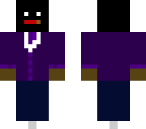 monke in purple suit and balaklava