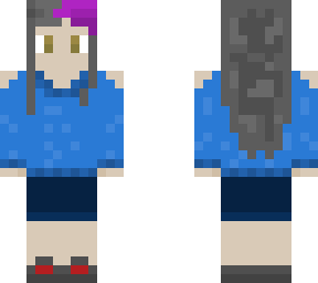 blue sweater kid