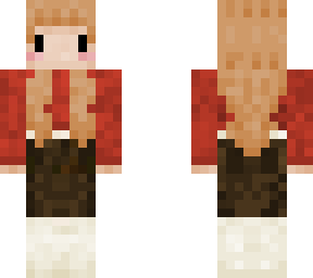 christmas girl w/ earmuffs (blonde)