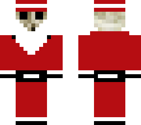 christmas santa  skelleton