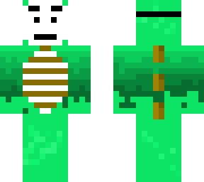 dino with spooky bois mask