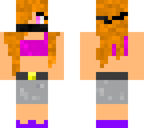 girl with mask