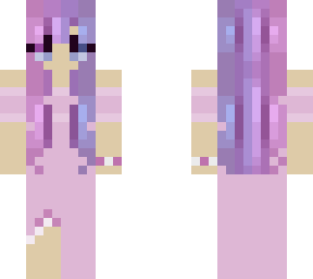 my sister's minecraft skin updated