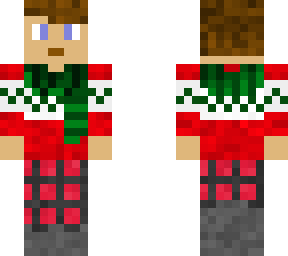 my updated christmas 2023 skin