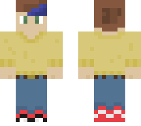 yellow sweater kid