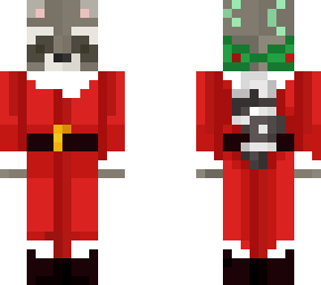 christmas racoon