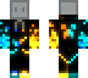 neon gamer hoodie skin base (molters)
