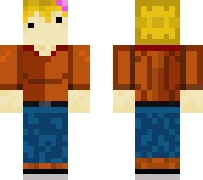 notgiran with bubblegum in his hair