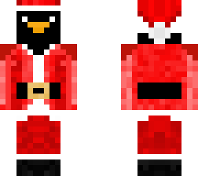 penguin santa